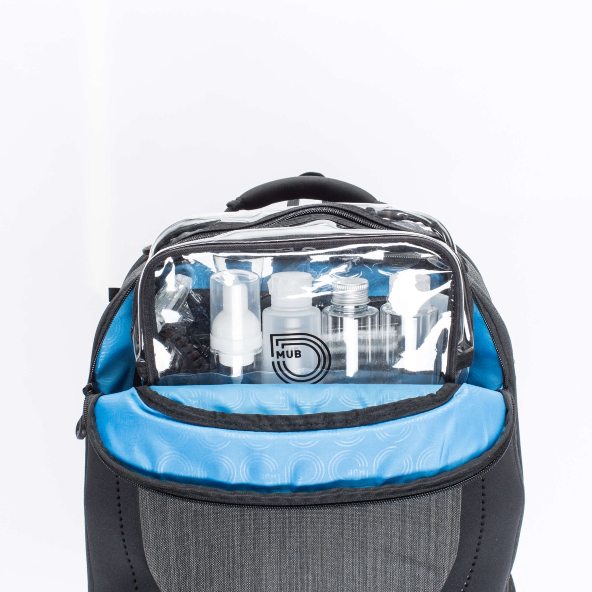MUB TRAVELER REGULAR Grey - The BiarritzI Deluxe Travel Backpack for Men